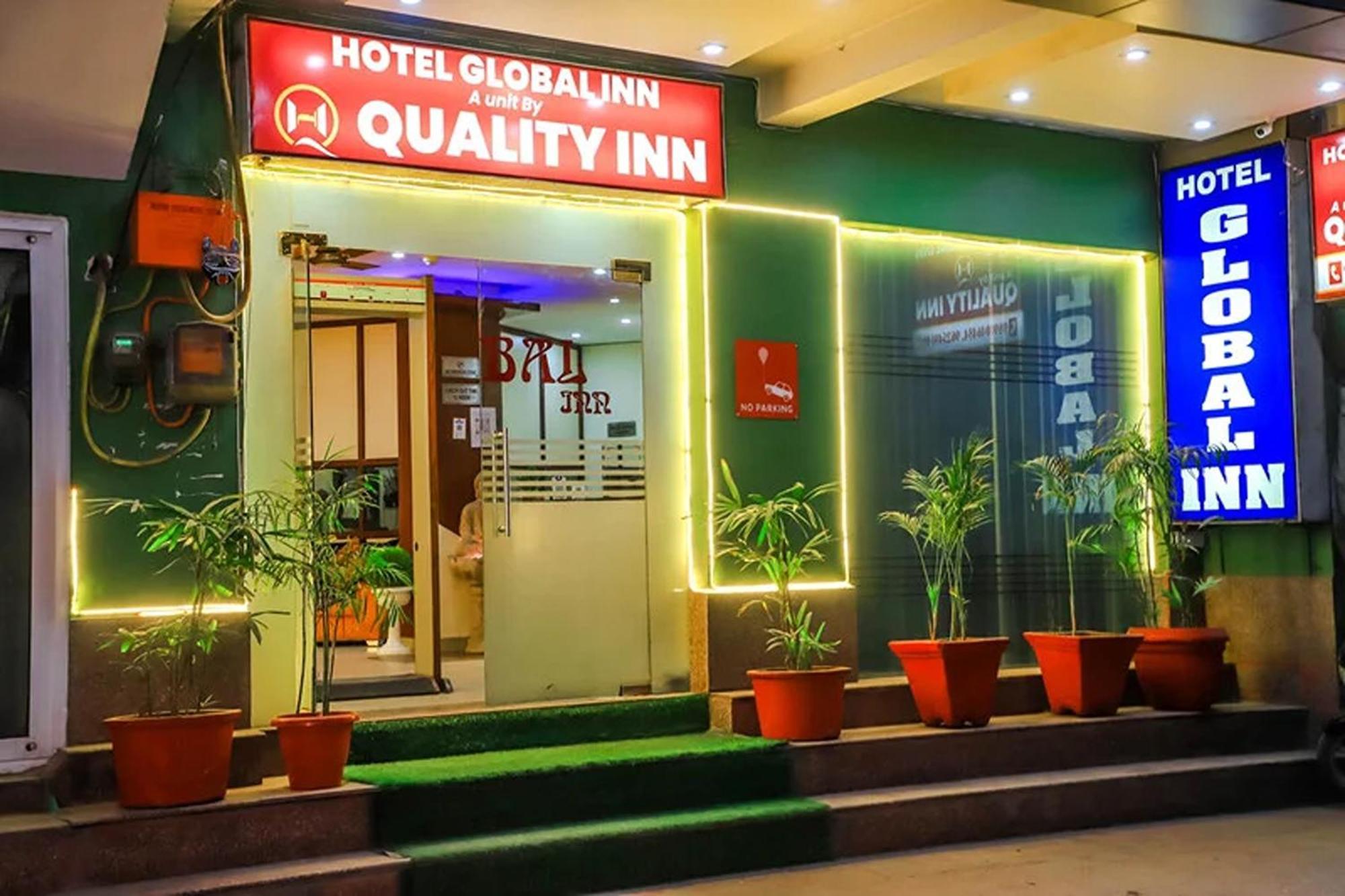 Hotel Global Inn By Quality Inn Нью-Дели Экстерьер фото